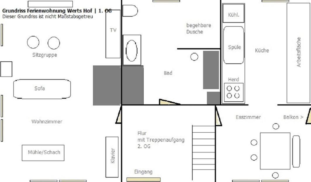 Werts Hof Ferienwohnen Villa Rauschenberg Стая снимка